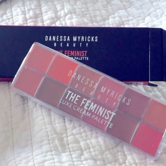 Danessa Myricks The Feminist Luxe Cream Palette for Face and Lips Blush Lipstick - Picture 1 of 2